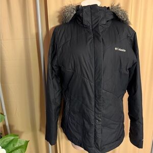 Columbia Black Insulated Jacket